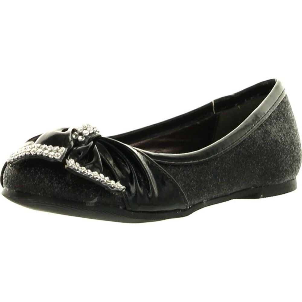 Lasonia G5218 Black ToddlerG flats-shoes 10 NEW